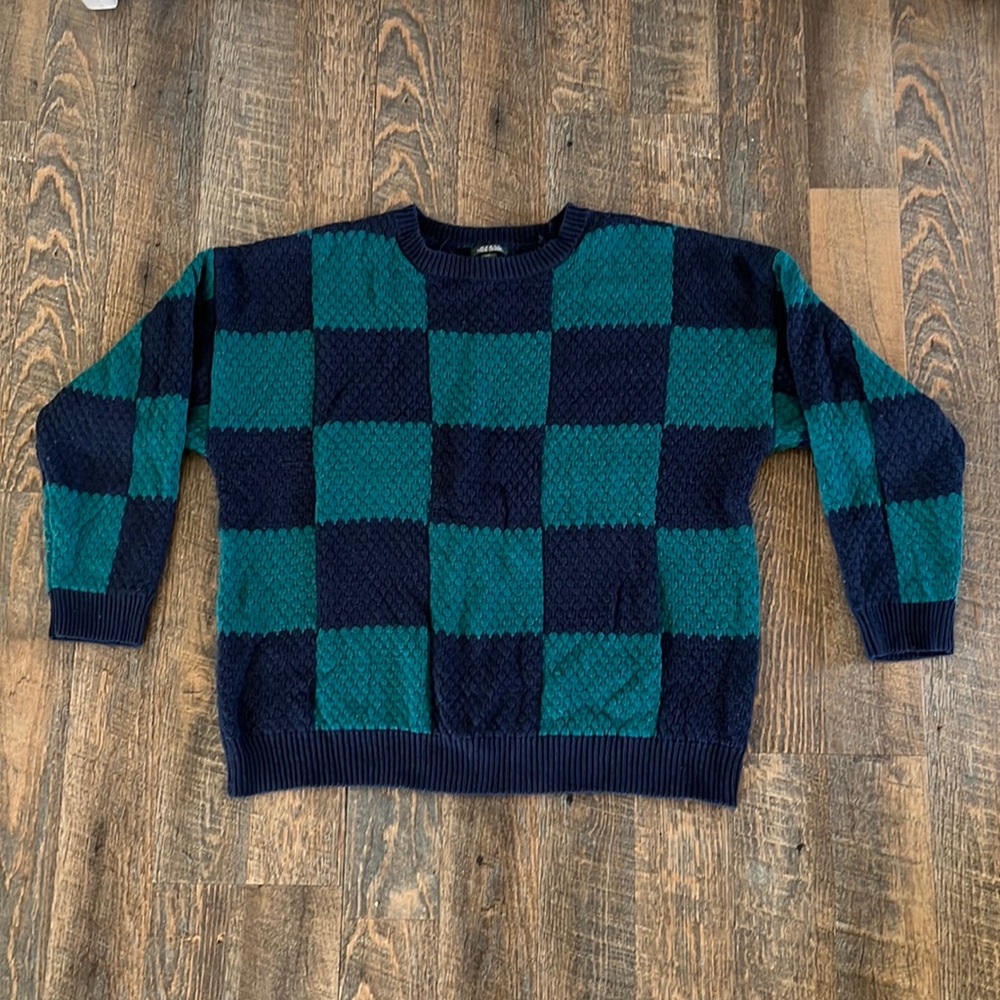 Wild Fable checkered sweater